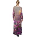 Floral Blossoms  Maxi Chiffon Beach Wrap View2