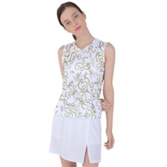 Fish Sea Ocean Algae Underwater Women s Sleeveless Sports Top