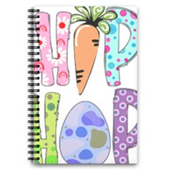 Easter Bunny Happy Easter T- Shirt Hip Hop Happy Easter T- Shirt 5 5  X 8 5  Notebook by ZUXUMI