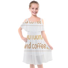 Photography T-shirtif It Involves Coffee Photography Photographer Camera T-shirt Kids  Cut Out Shoulders Chiffon Dress by EnriqueJohnson