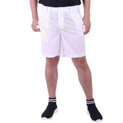 Abstract Hexagon Pattern T- Shirt Abstract Hexagon Pattern T- Shirt Men s Pocket Shorts