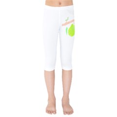 Bird Lover T- Shirtbird T- Shirt (37) Kids  Capri Leggings 