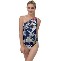 Botanical T- Shirt Botanical Creative Florida Beans T- Shirt To One Side Swimsuit by EnriqueJohnson