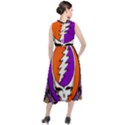 Gratefuldead Grateful Dead Pattern Round Neck Boho Dress View2