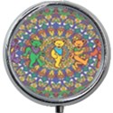 Grateful Dead Pattern Mini Round Pill Box View1