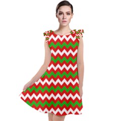 Christmas-paper-scrapbooking-pattern- Tie Up Tunic Dress by Grandong
