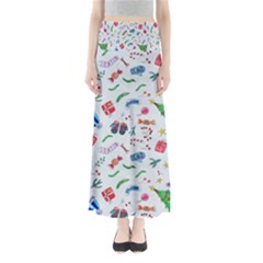 New Year Christmas Winter Full Length Maxi Skirt by Pakjumat