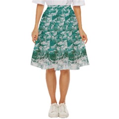 Blue Ocean Waves 2 Classic Short Skirt by Jack14
