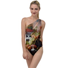Abundance Of Fruit Severin Roesen To One Side Swimsuit