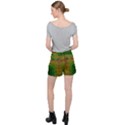 Psychedelic Screen Trippy Women s Ripstop Shorts View2