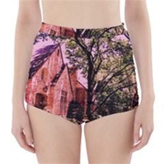 Hot Day In  Dallas-6 High-waisted Bikini Bottoms by bestdesignintheworld