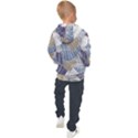 Ackground Leaves Desktop Kids  Hooded Pullover View2