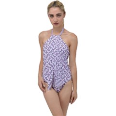 Maze Lost Confusing Puzzle Go With The Flow One Piece Swimsuit by Amaryn4rt