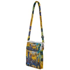Boston Skyline Cityscape River Multi Function Travel Bag