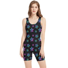 Stars Pattern Art Design Wallpaper Women s Wrestling Singlet