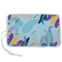 Leaves Nature Background Plants Pen Storage Case (S) View1