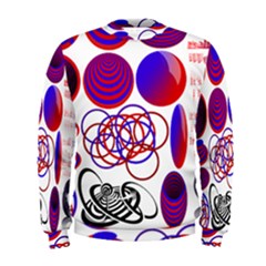 Illusion Optical Illusion Pattern Men s Sweatshirt by Pakjumat