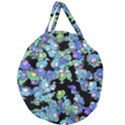Chromatic Creatures Dance Wacky Pattern Giant Round Zipper Tote View2