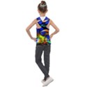 Light Texture Abstract Background Kids  Sleeveless Hoodie View2