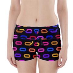 Pattern Background Structure Black Boyleg Bikini Wrap Bottoms by Pakjumat