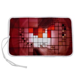 Pattern Structure Light Patterns Pen Storage Case (m) by Hannah976
