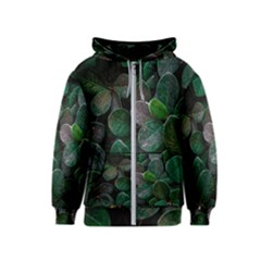 Dark Nature , Nature, Edeg Kids  Zipper Hoodie