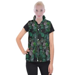 Dark Nature , Nature, Edeg Women s Button Up Vest