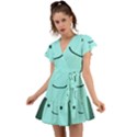Adventure Time Bmo Flutter Sleeve Wrap Dress View1