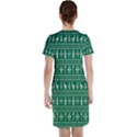 Wallpaper Ugly Sweater Backgrounds Christmas Short Sleeve Nightdress View2