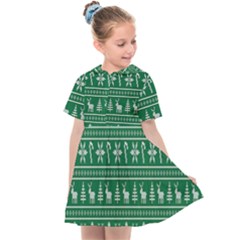 Wallpaper Ugly Sweater Backgrounds Christmas Kids  Sailor Dress by artworkshop