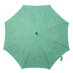 Ocean Monstera Hook Handle Umbrellas (large) by ConteMonfrey