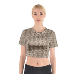 Wings Of Butterfly Starfish Cotton Crop Top by ConteMonfrey