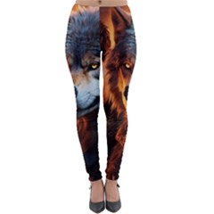 Be Dare For Everything Lightweight Velour Leggings by Saikumar