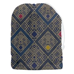 Pattern Seamless Antique Luxury Drawstring Pouch (3xl)
