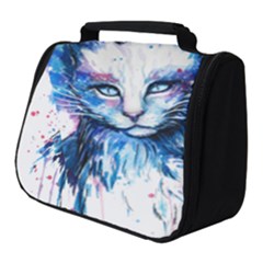 Cat Full Print Travel Pouch (small)