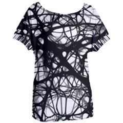 Neurons Brain Cells Brain Structure Women s Oversized T-shirt by Ket1n9