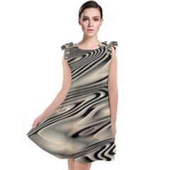Alien Planet Surface Tie Up Tunic Dress by Ket1n9