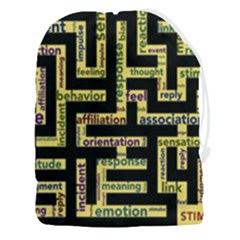 Mindset Stimulus Response Emotion Drawstring Pouch (3xl)