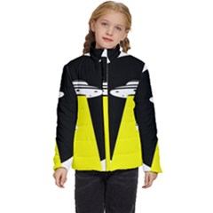 Ufo Flying Saucer Extraterrestrial Kids  Puffer Bubble Jacket Coat