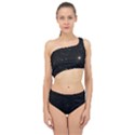 Sky Black Star Night Space Edge Super Dark Universe Spliced Up Two Piece Swimsuit View1