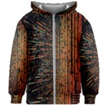 Data Abstract Abstract Background Background Kids  Zipper Hoodie Without Drawstring