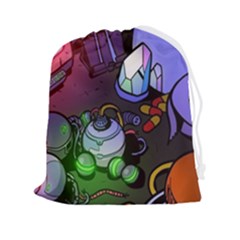 Graffiti Corazones Kingdom Saga Super Drawstring Pouch (2xl)