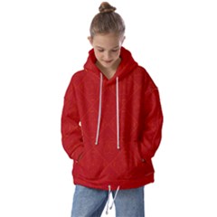 Red Chinese Background Chinese Patterns, Chinese Kids  Oversized Hoodie