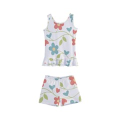Abstract-1 Kids  Boyleg Swimsuit