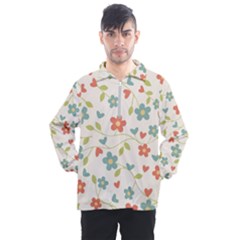 Abstract-1 Men s Half Zip Pullover