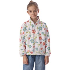Abstract-1 Kids  Half Zip Hoodie