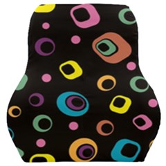 Abstract-2 Car Seat Back Cushion 