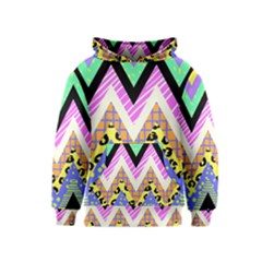 Zigzag-1 Kids  Pullover Hoodie