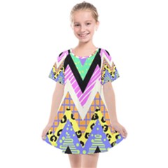 Zigzag-1 Kids  Smock Dress