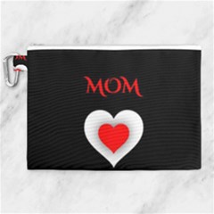 Mom And Dad, Father, Feeling, I Love You, Love Canvas Cosmetic Bag (xl)